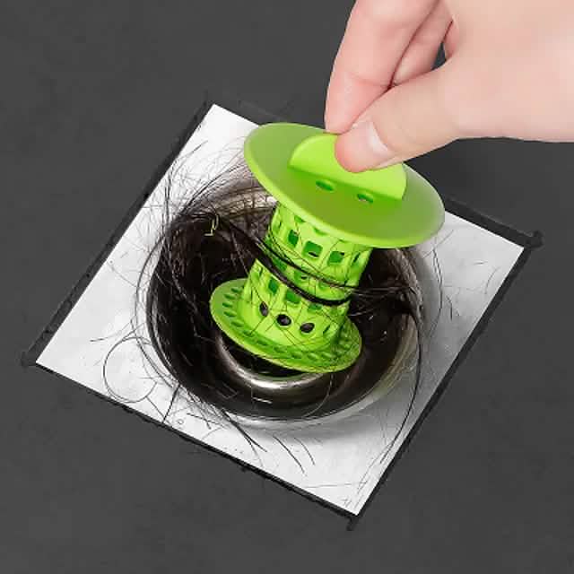 Tub Drain Hair Catcher Plugs – 3 Pack