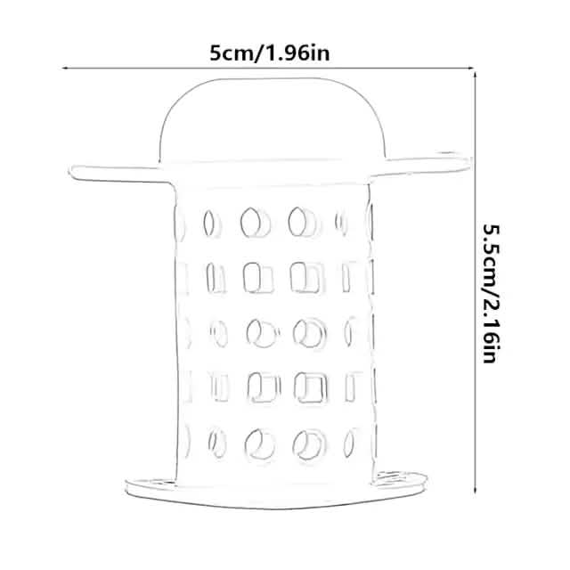 Tub Drain Hair Catcher Plugs – 3 Pack